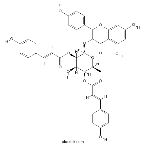 2',4'-Di-O-(E-p-coumaroyl)afzelin