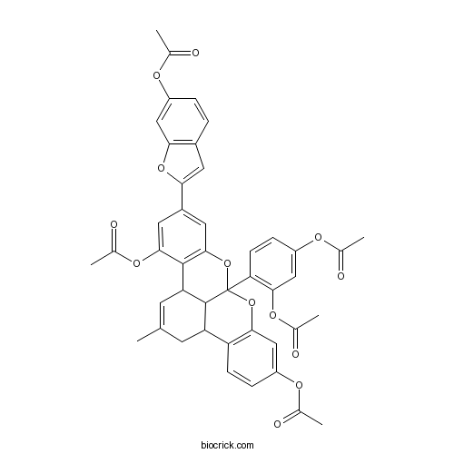 Mulberrofuran G pentaacetate