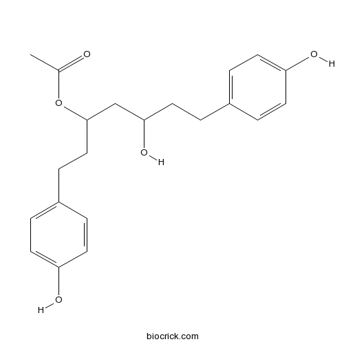 5-Hydroxy-1,7-bis(4-hydroxyphenyl)heptan-3-yl acetate