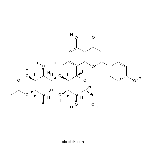 牡荆素 2''-O-(4'''-O-乙酰)鼠李糖苷