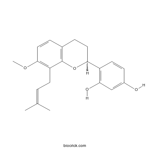 2',4'-Dihydroxy-7-methoxy-8-prenylflavan