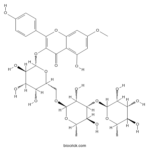 鼠李柠檬素 3-O-beta-D-鼠李三糖苷