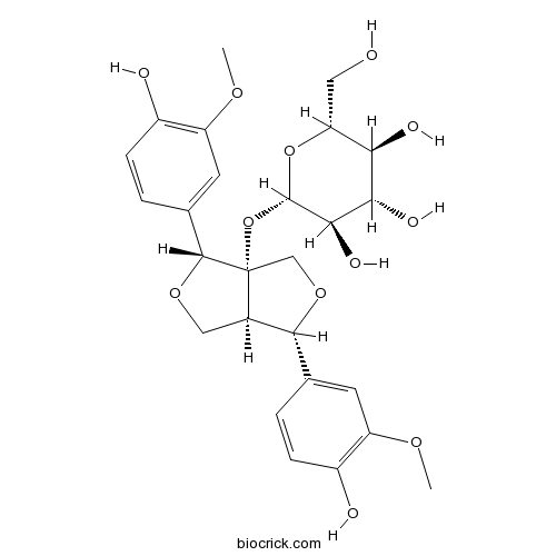 1-Hydroxypinoresinol 1-O-glucoside