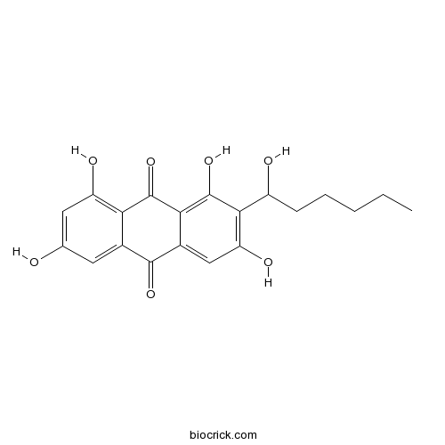 1,3,6,8-四羟基-2-(1-羟基己基)-蒽醌 