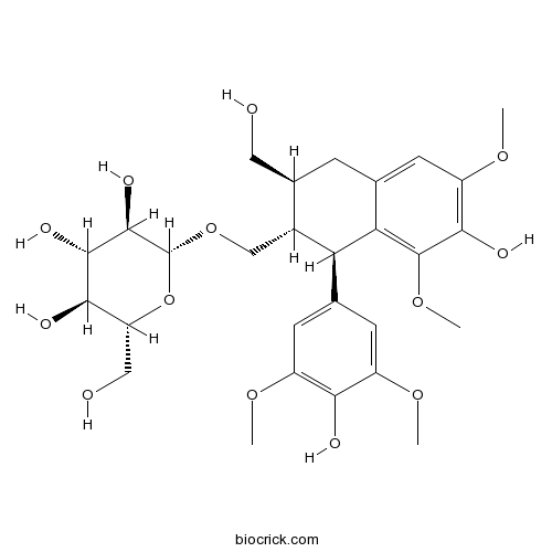 (-)-Lyoniresinol 9'-O-glucoside