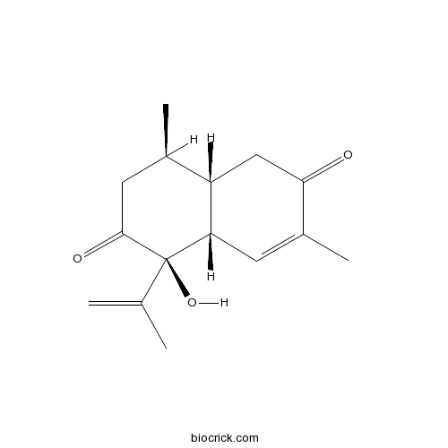 7alpha-Hydroxy-4,11-cadinadiene-3,8-dione