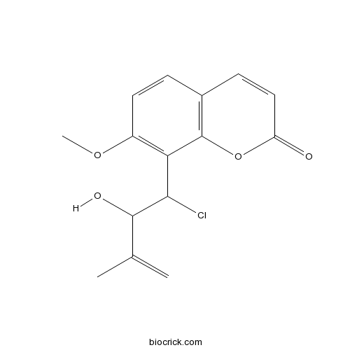 8-(1-氯-2-羟基-3-甲基-3-丁烯)-7-甲氧基香豆素