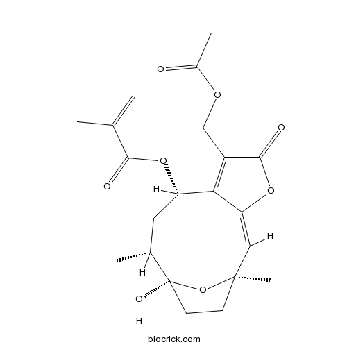 8alpha-(2-Methylacryloyloxy)hirsutinolide 13-O-acetate