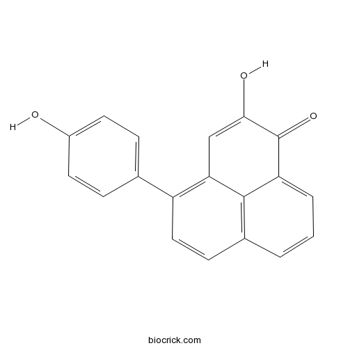 2-羟基-4-(4-羟基苯基)-1H-萘嵌苯-1-酮
