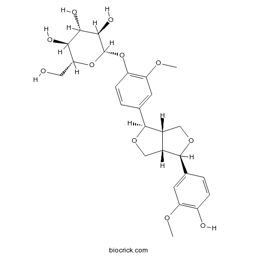 松脂醇 beta-D-吡喃葡萄糖苷 
