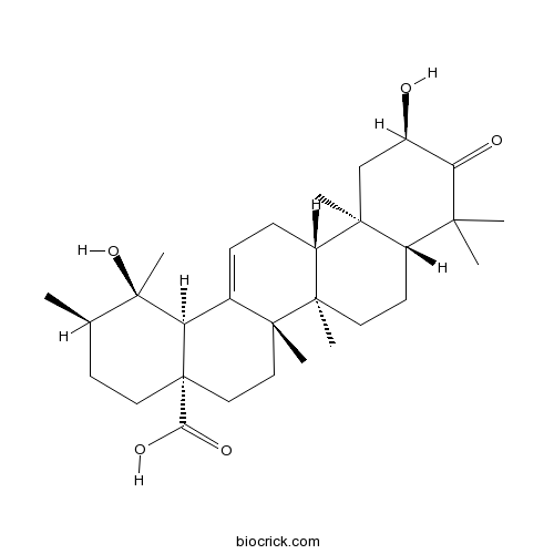 2alpha,19alpha-Dihydroxy-3-oxo-urs-12-en-28-oic acid