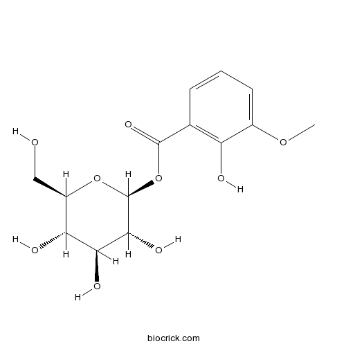 2-Hydroxy-3-methoxybenzoic acid glucose ester