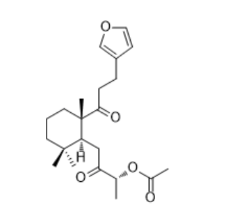 8-Acetoxy-15,16-epoxy-8,9-secolabda-13(16),14-diene-7,9-dione