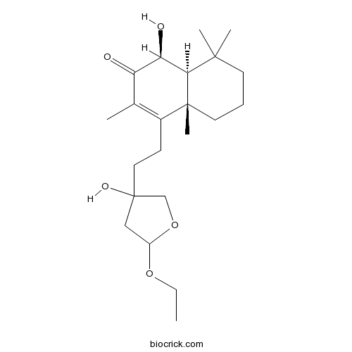 15,16-Epoxy-15-ethoxy-6beta,13-dihydroxylabd-8-en-7-one
