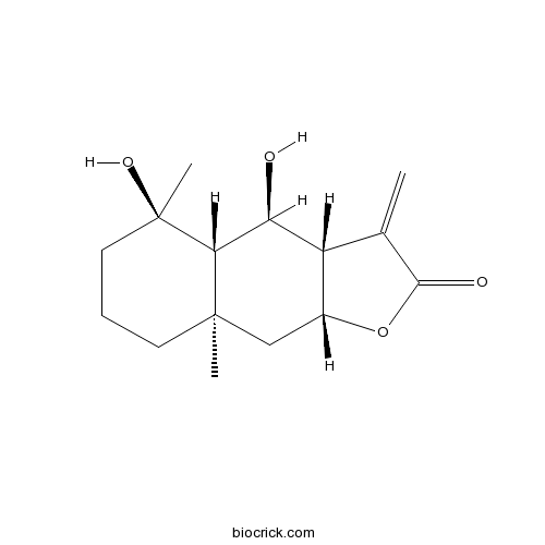 4alpha,6alpha-Dihydroxyeudesm-11(13)-en-12,8beta-olide