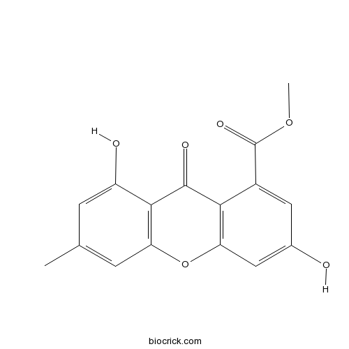 Methyl 1,6-dihydroxy-3-methylxanthone-8-carboxylate