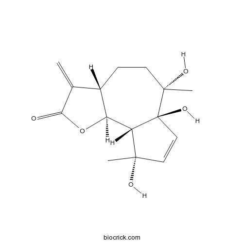 1alpha,4beta,10beta-Trihydroxyguaia-2,11(13)-dien-12,6alpha-olide