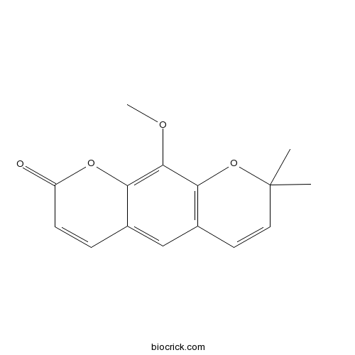 10-甲氧基-8,8-二甲基-2H,8H-苯并[1,2-b:5,4-b']二吡喃-2-酮