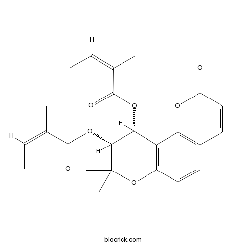 (-)-白花前胡素 B