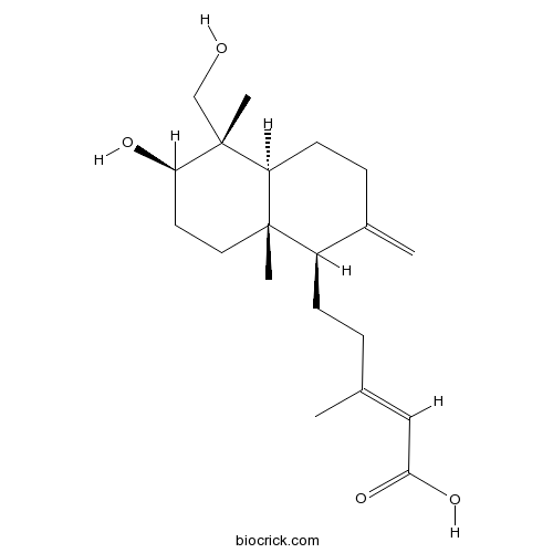 ent-3beta,18-Dihydroxylabda-8(17),13E-dien-15-oic acid
