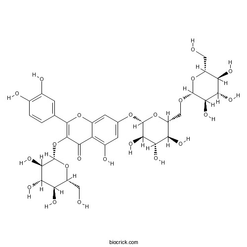 槲皮素-3-O-beta-D-葡萄糖-7-O-beta-D-龙胆双糖苷