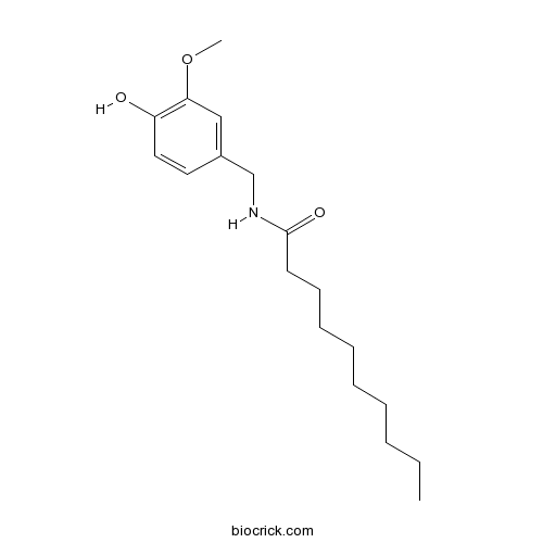 Decylic acid vanillylamide