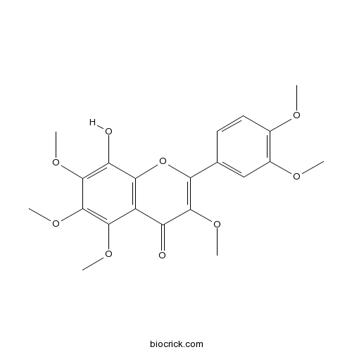 8-Hydroxy-3,5,6,7,3',4'-hexamethoxyflavone