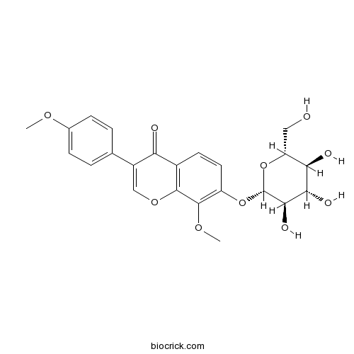 8-O-Methylretusin-7-O-beta-D-glucopyranoside