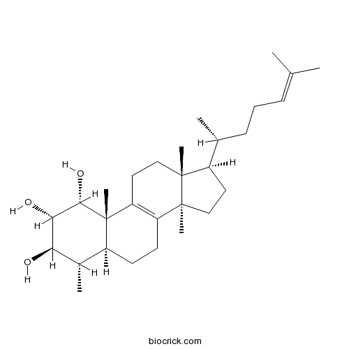 29-去甲羊毛甾-8,24-二烯-1alpha,2alpha,3beta-三醇