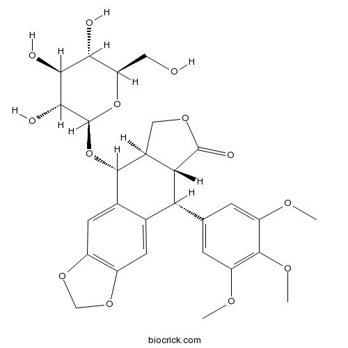 鬼臼毒素 4-O-葡萄糖苷
