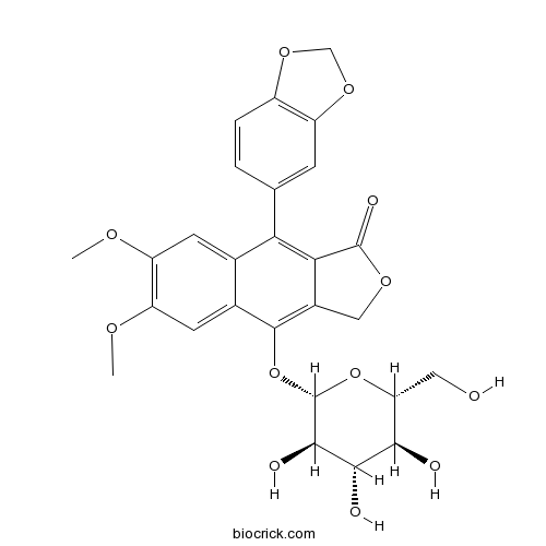 Diphyllin O-glucoside