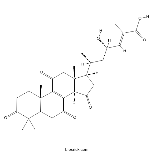 23S-hydroxy-11,15-dioxo-ganoderic acid DM