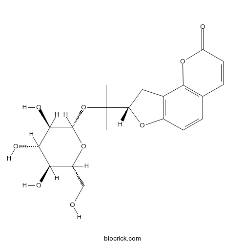 Columbianetin beta-D-glucopyranoside