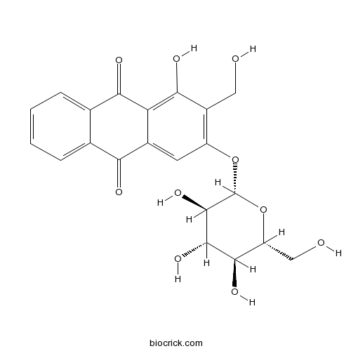 Lucidin 3-O-glucoside