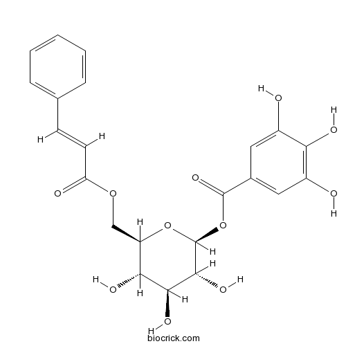 1-O-galloyl-6-O-cinnamoylglucose