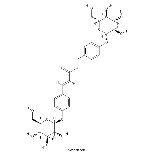 4-(葡糖糖氧基)-肉桂酸葡萄糖氧基苄酯