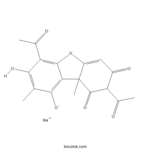 Sodium usnate