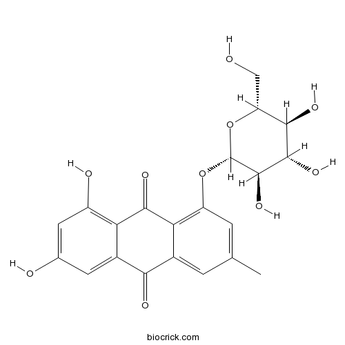 大黄素-1-β-D-吡喃葡萄糖苷