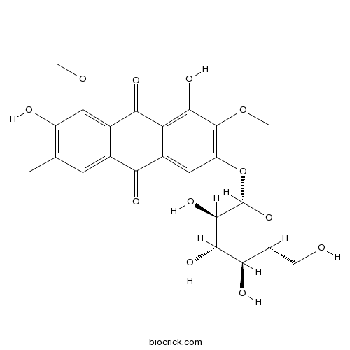 Aurantio-obtusin beta-D-glucoside