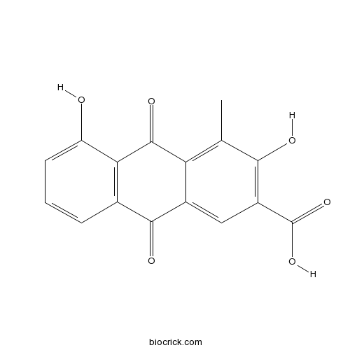 1-Methyl-2,8-dihydroxy-3-carboxy-9,10-anthraquinone