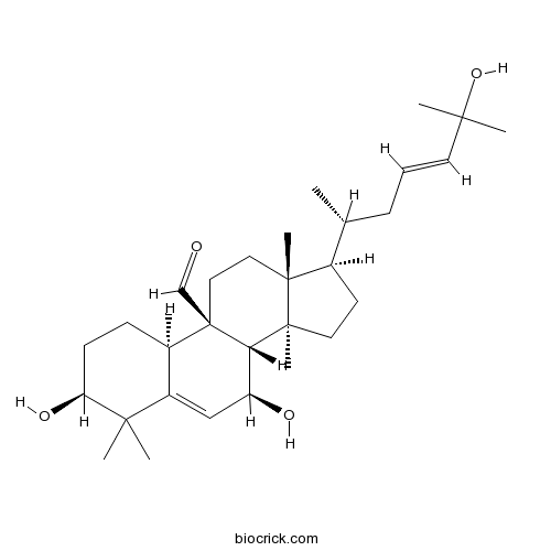 3β,7β,25-三羟基-葫芦烷-5,(23E)-双稀-19-醛