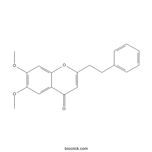 6,7-Dimethoxy-2-phenethylchromone