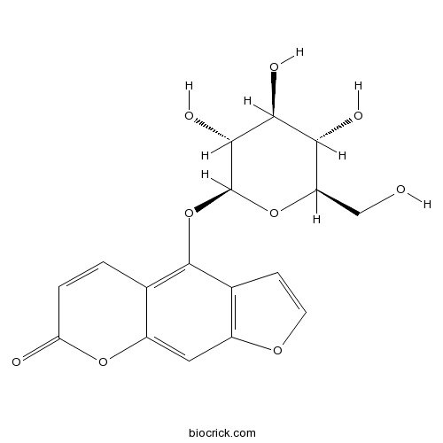 Bergaptol-beta-glucopyranoside