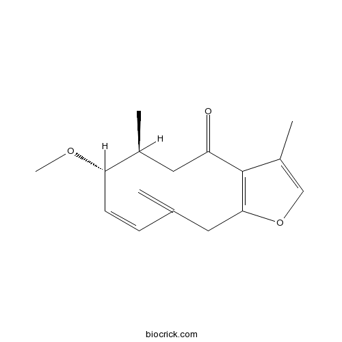 (1E)-3-methoxy-8,12-epoxygermacra-1,7,10,11-tetraen-6-one