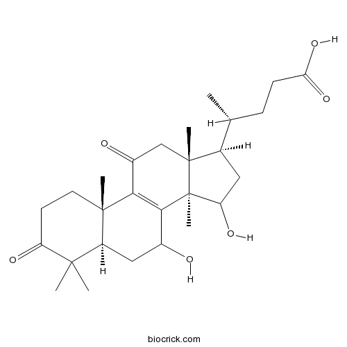 Chol-8-en-24-oic acid, 7,15-dihydroxy-4,4,14-trimethyl-3,11-dioxo-, (5α)-