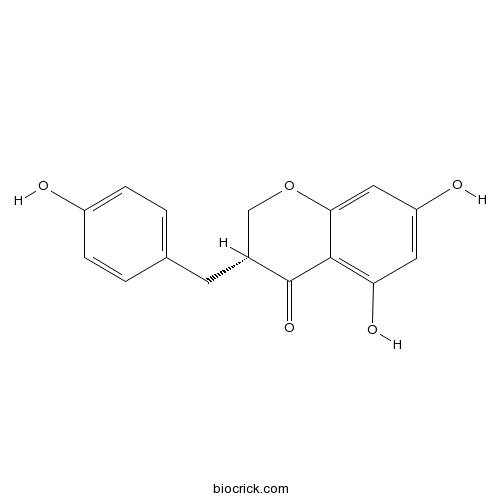 (3R)-2,3-Dihydro-5,7-dihydroxy-3-[(4-hydroxyphenyl)methyl]-4H-1-benzopyran-4-one