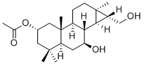 2α-Acetoxy-14,15-cyclopimara-7β,16-diol