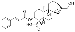 3α-Cinnamoyloxy-9β,17-dihydroxy-ent-kaur-15-en-19-oic acid