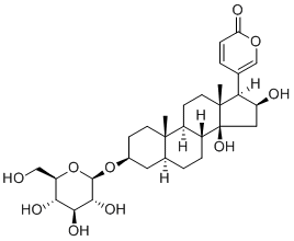 14β,16β-Dihydroxy-3β-(β-D-glucopyranosyloxy)-5α-bufa-20,22-dienolide