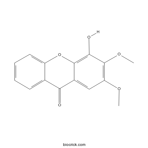 4-羟基-2,3-二甲氧基呫吨酮